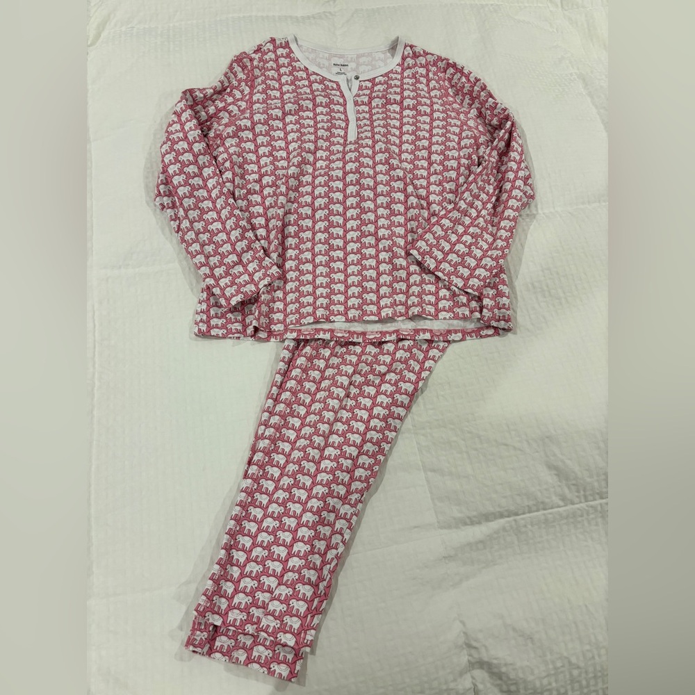 Roller Rabbit pajama set size large